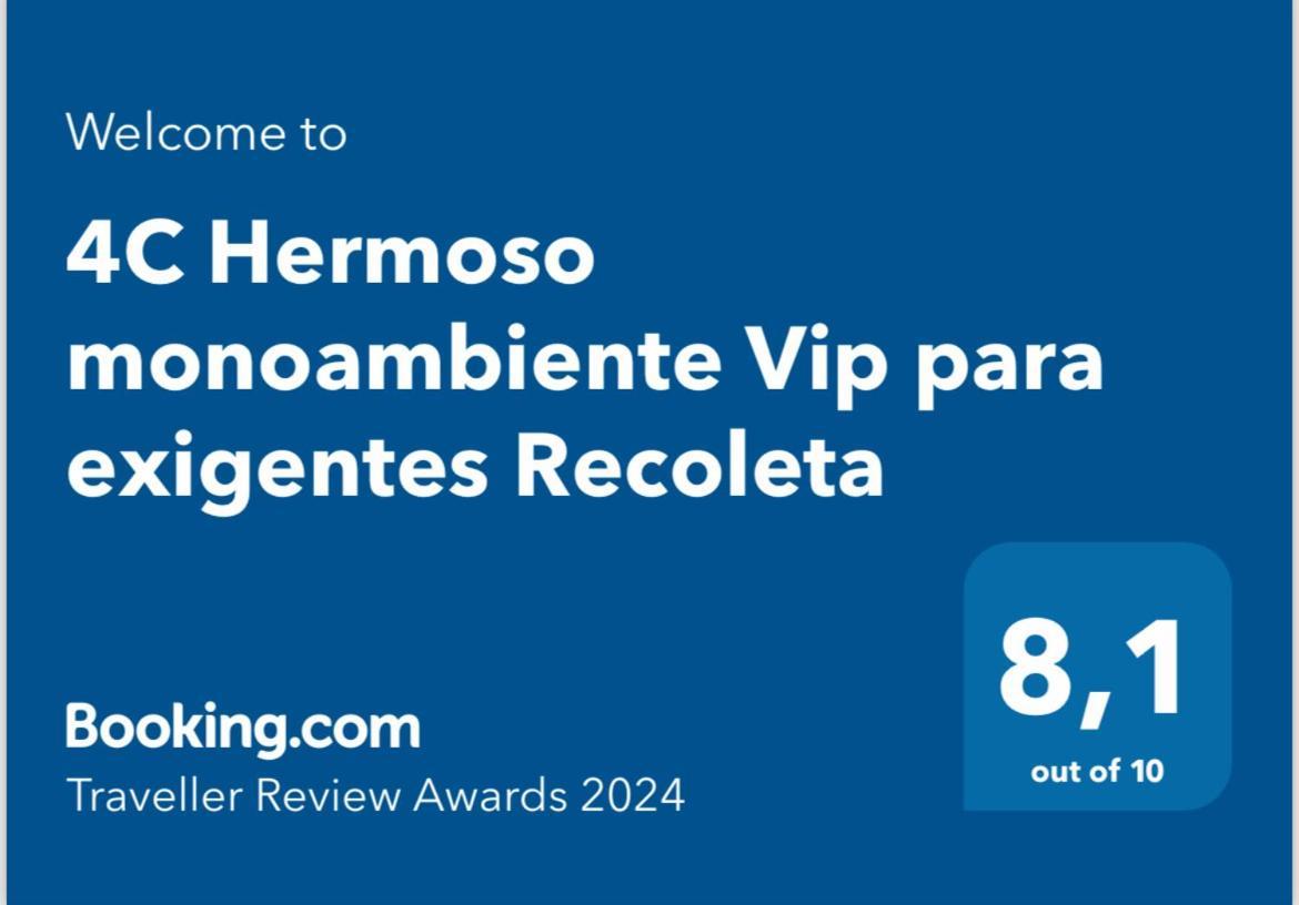 2-hermoso Monoambiente Vip Exigentes Recoleta *